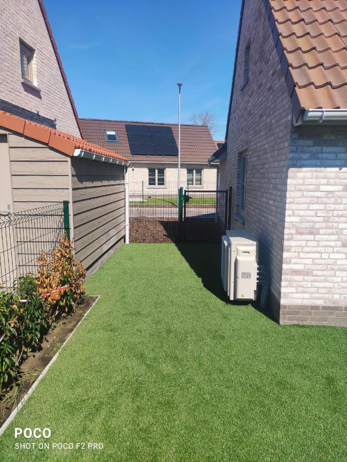 Vakantiewoning Polderhuis 10, Airco En Verwarming In Alle Kamers, Prive Parkeerplaats En Afgesloten Tuin Коксейде Экстерьер фото