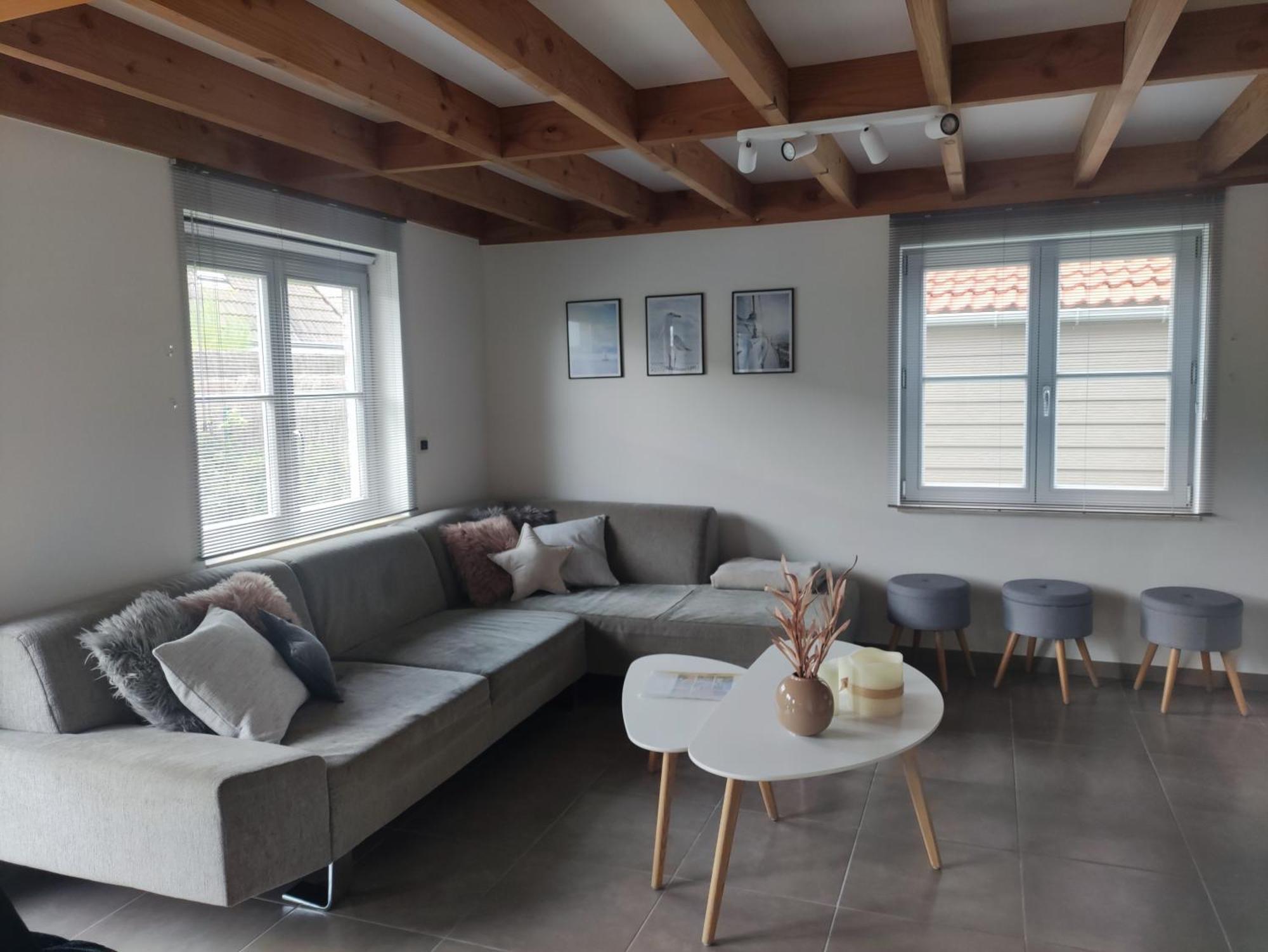 Vakantiewoning Polderhuis 10, Airco En Verwarming In Alle Kamers, Prive Parkeerplaats En Afgesloten Tuin Коксейде Экстерьер фото